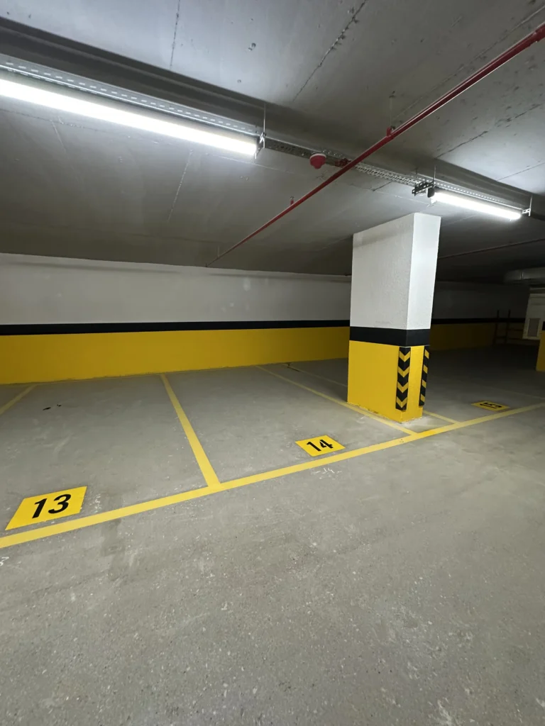 Kapalı Otopark Zemin Numaralandırma