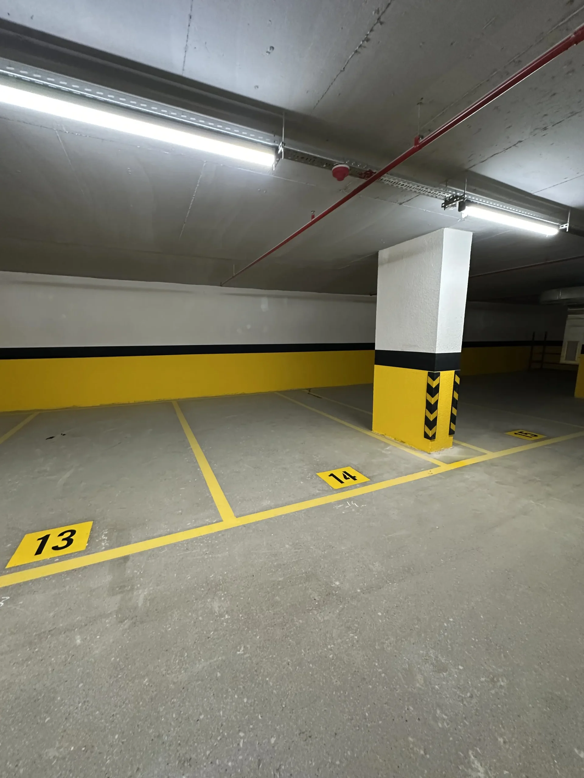 Kapalı Otopark Zemin Numaralandırma