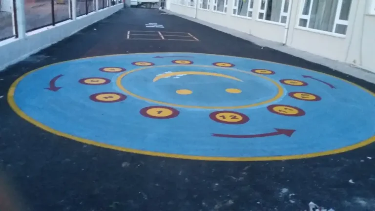 Oyun Alanları ve Parkur Çizgileri Boyama