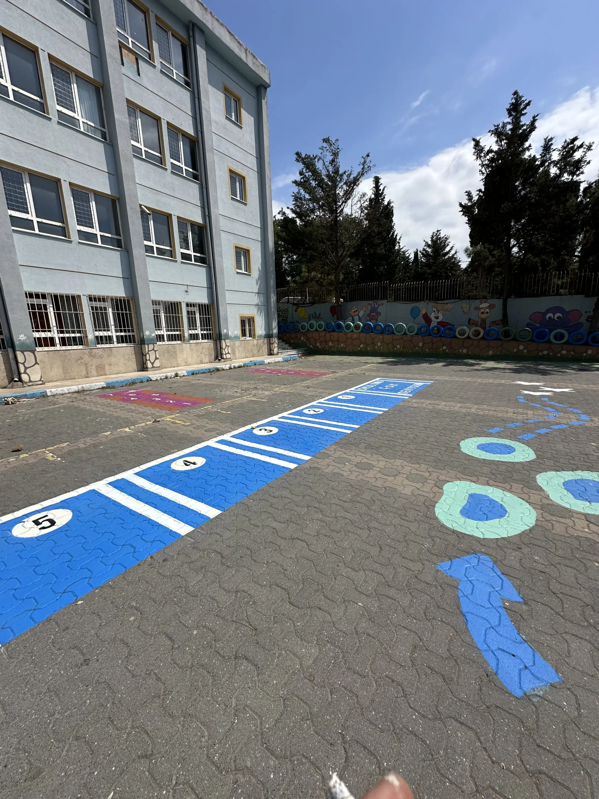 Eğitici Zemin Oyun Çizimleri