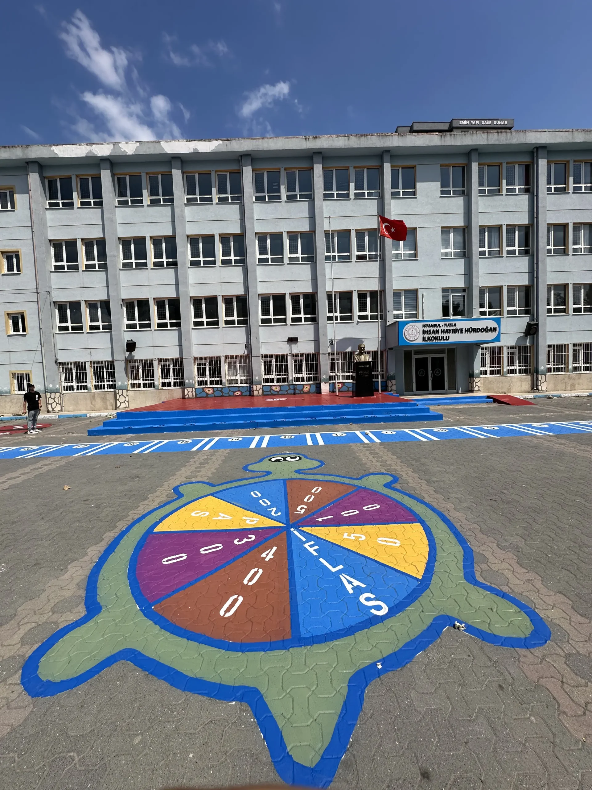 Renkli Oyun Alanı Zemin Boyama