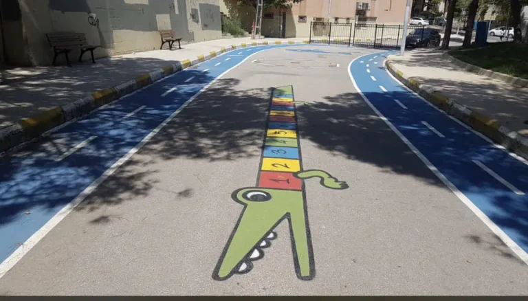Okul Oyun Alanı Çizgileri