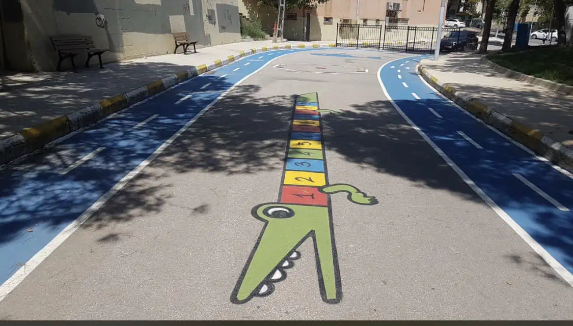 Okul Oyun Alanı Çizgileri