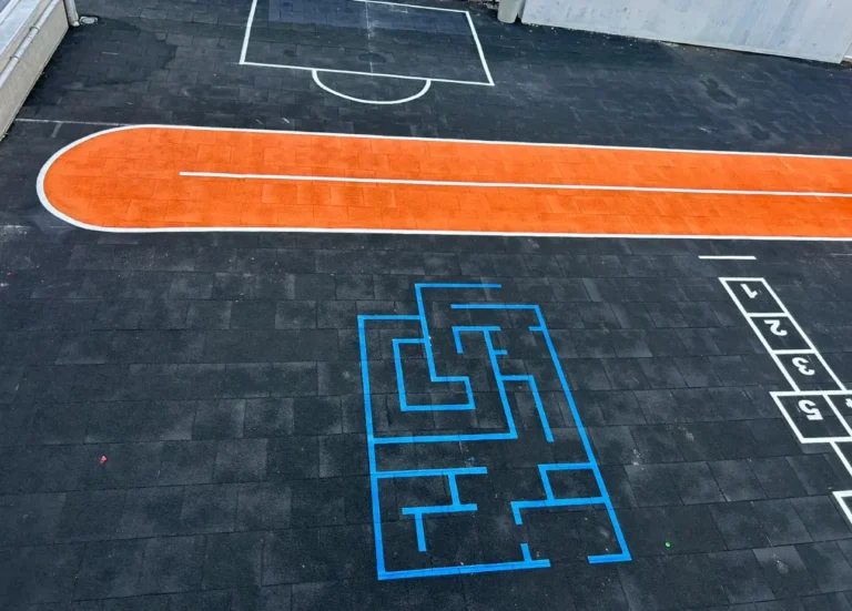 Okul Oyun Alanı Çizgileri
