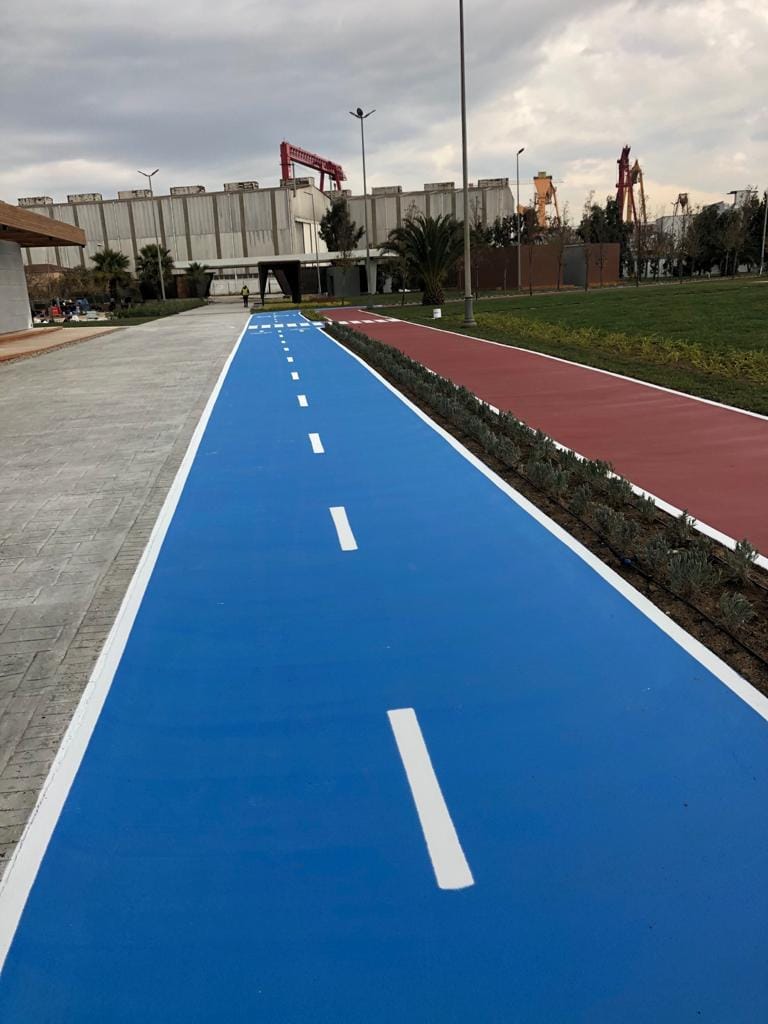 Bisiklet Yolu Çizgi Uygulamaları