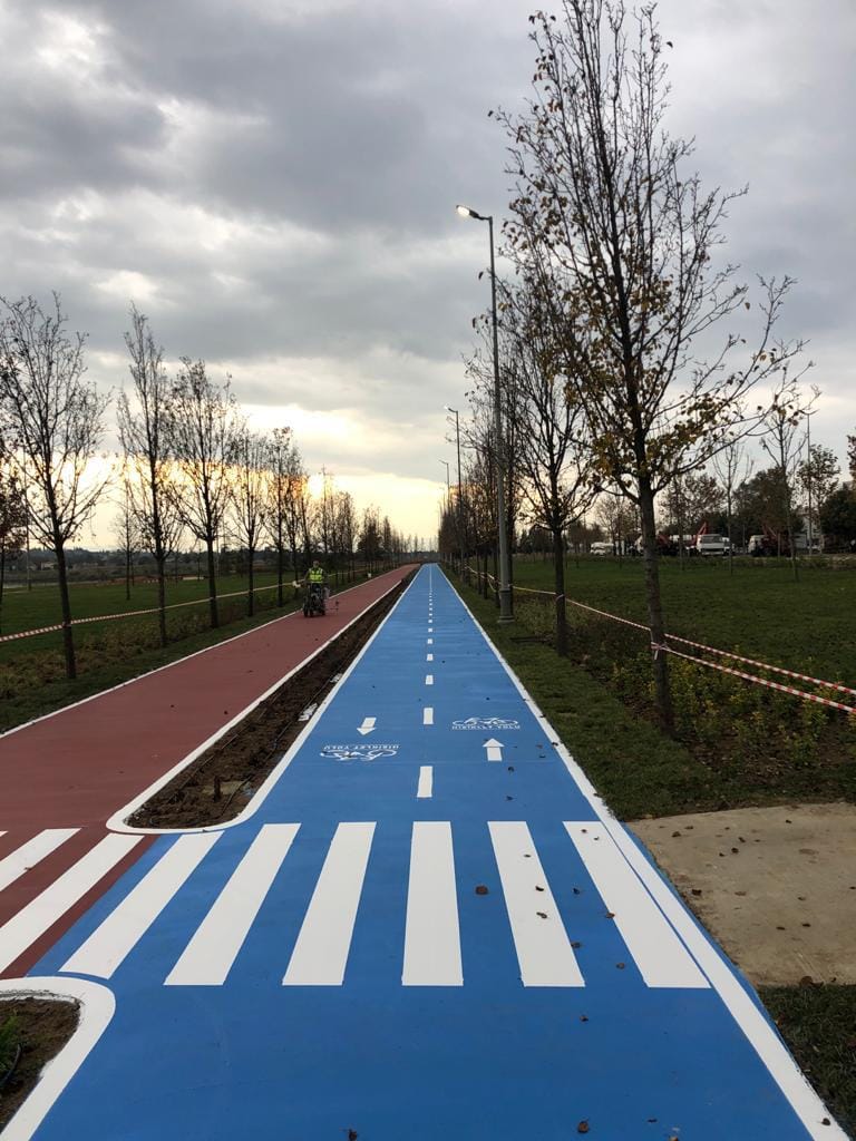 Bisiklet Yolu Çizgi Uygulamaları