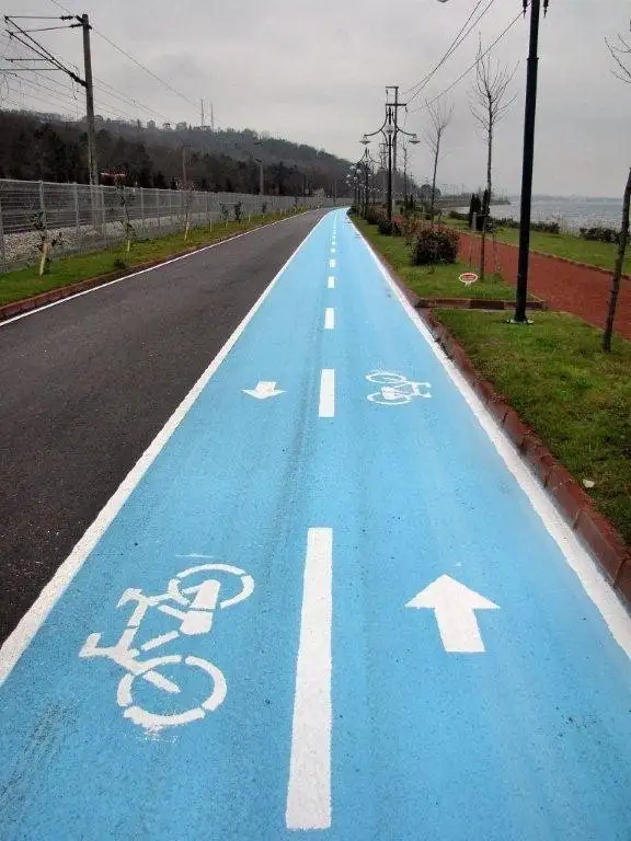 Bisiklet Yolu Çizgi Uygulamaları