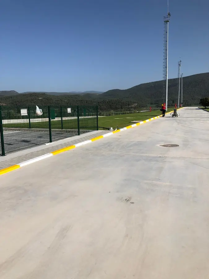 Bordür Taşı Boyama ve Refüj Çizgi Uygulamaları