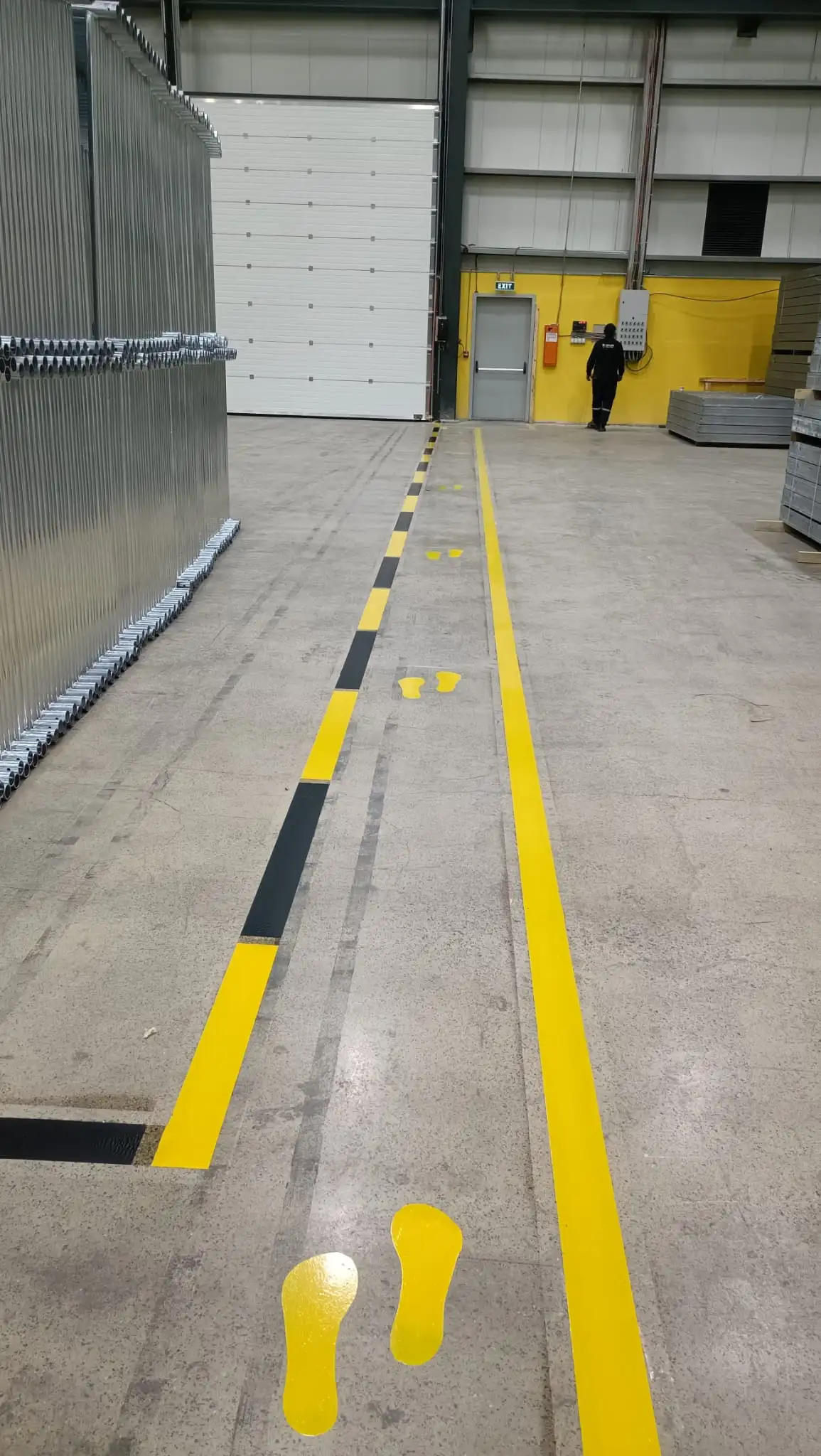 Epoksi Esaslı Fabrika Yol Çizgisi Uygulamaları