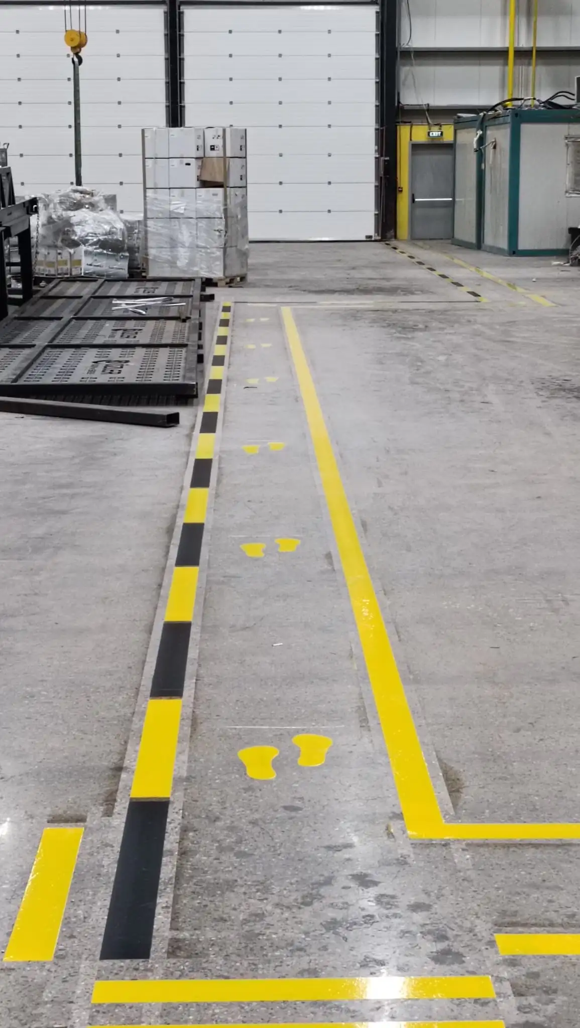 Epoksi Esaslı Fabrika Yol Çizgisi Uygulamaları