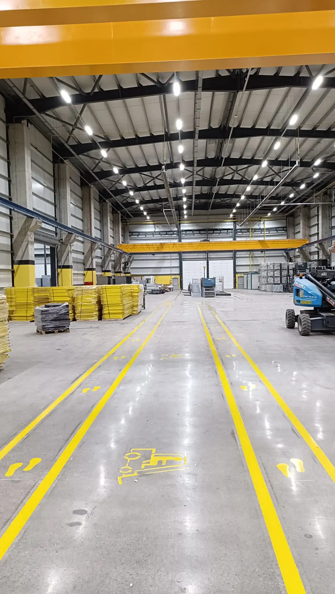 Epoksi Esaslı Fabrika Yol Çizgisi Uygulamaları