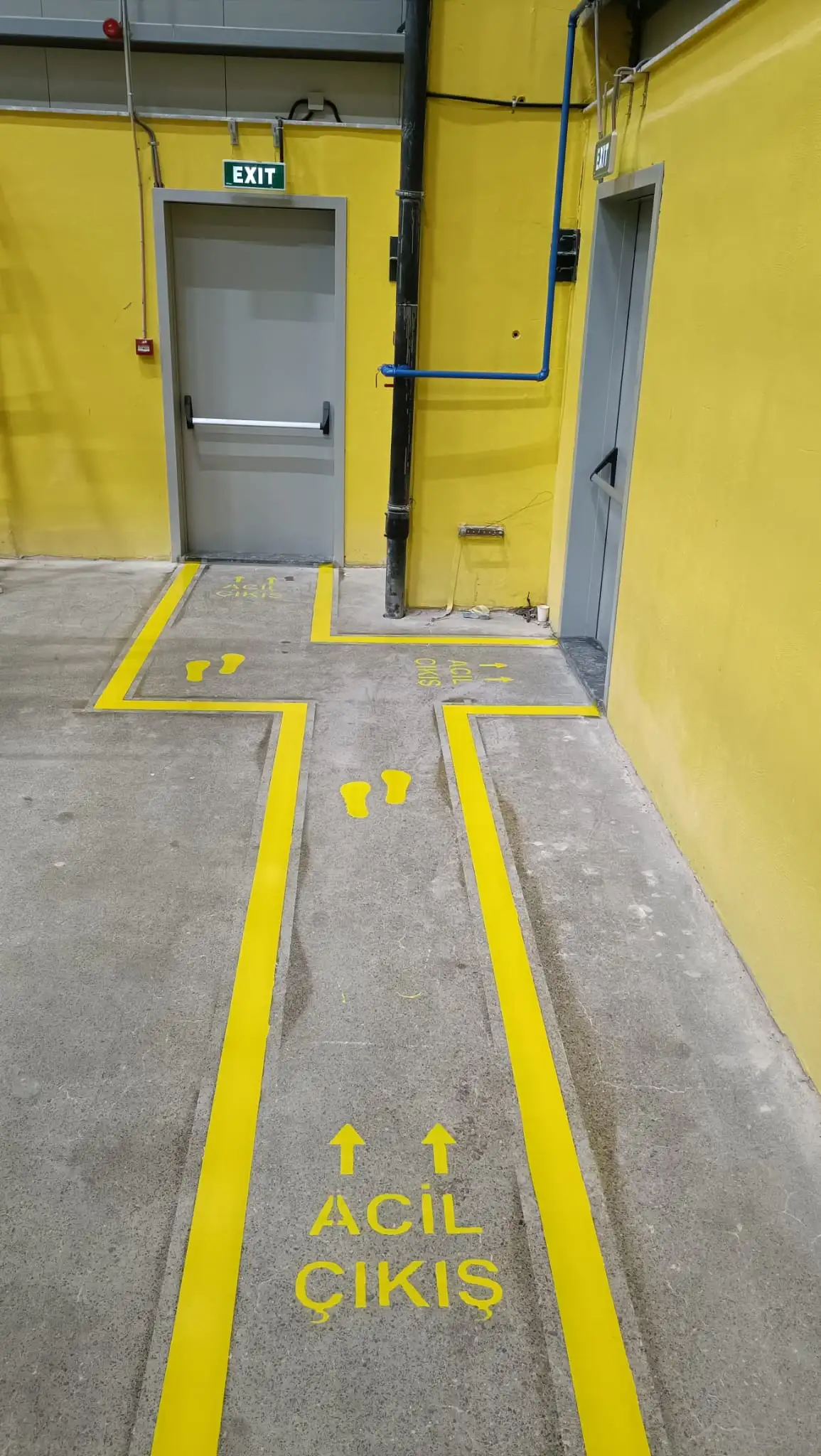 Epoksi Esaslı Fabrika Yol Çizgisi Uygulamaları