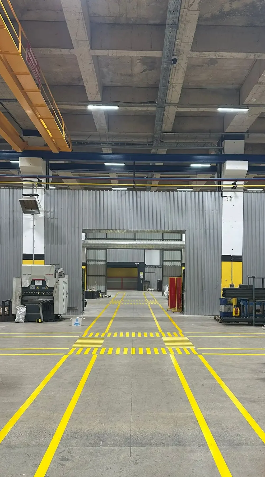 Epoksi Esaslı Fabrika Yol Çizgisi Uygulamaları