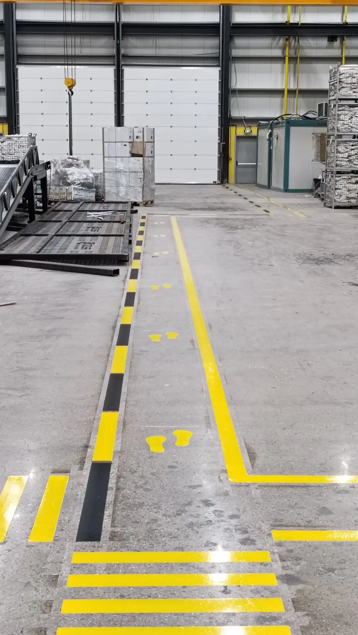 Epoksi Esaslı Fabrika Yol Çizgisi Uygulamaları