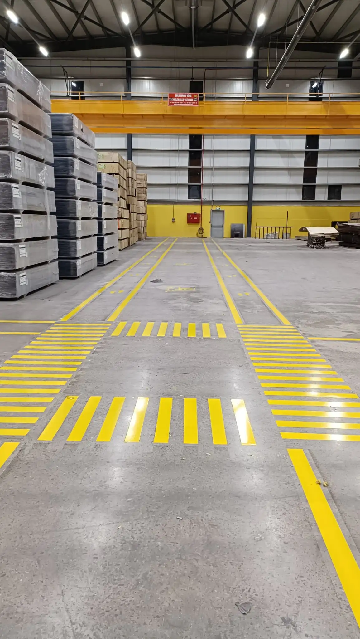 Epoksi Esaslı Fabrika Yol Çizgisi Uygulamaları