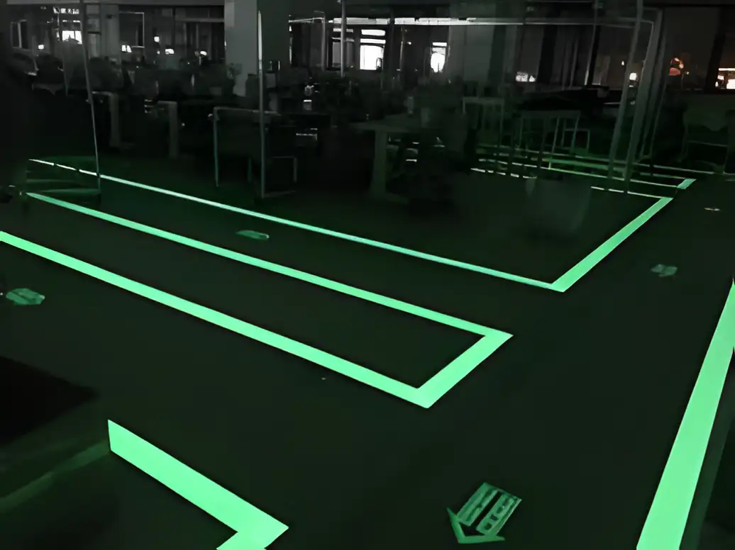 Fosforlu Fabrika Yol Çizgileri