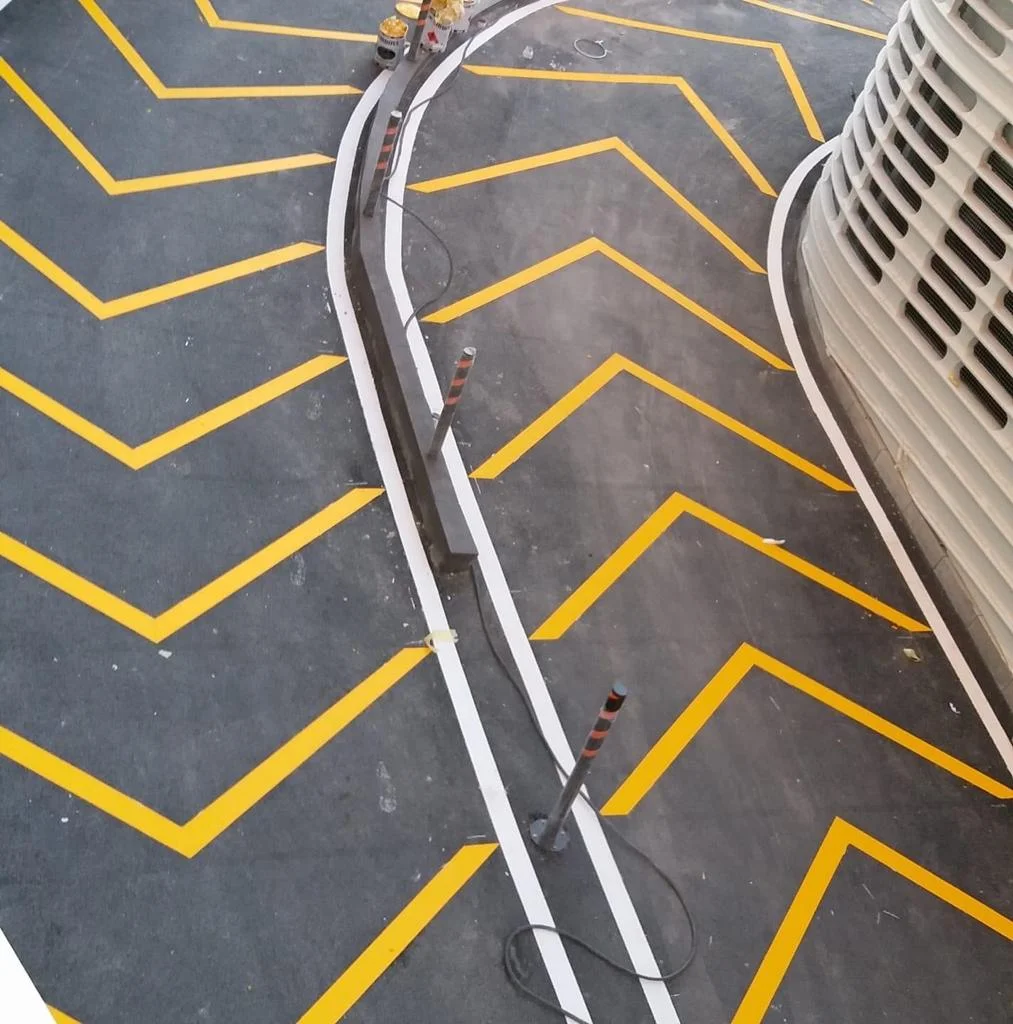 Dayanıklı Kabartmalı Çift Komponent Yol Çizgi ve Uyarı Sistemleri