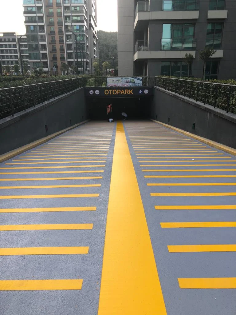 MMA Esaslı Çift Komponent Yol Çizgi Boyası Uygulamaları