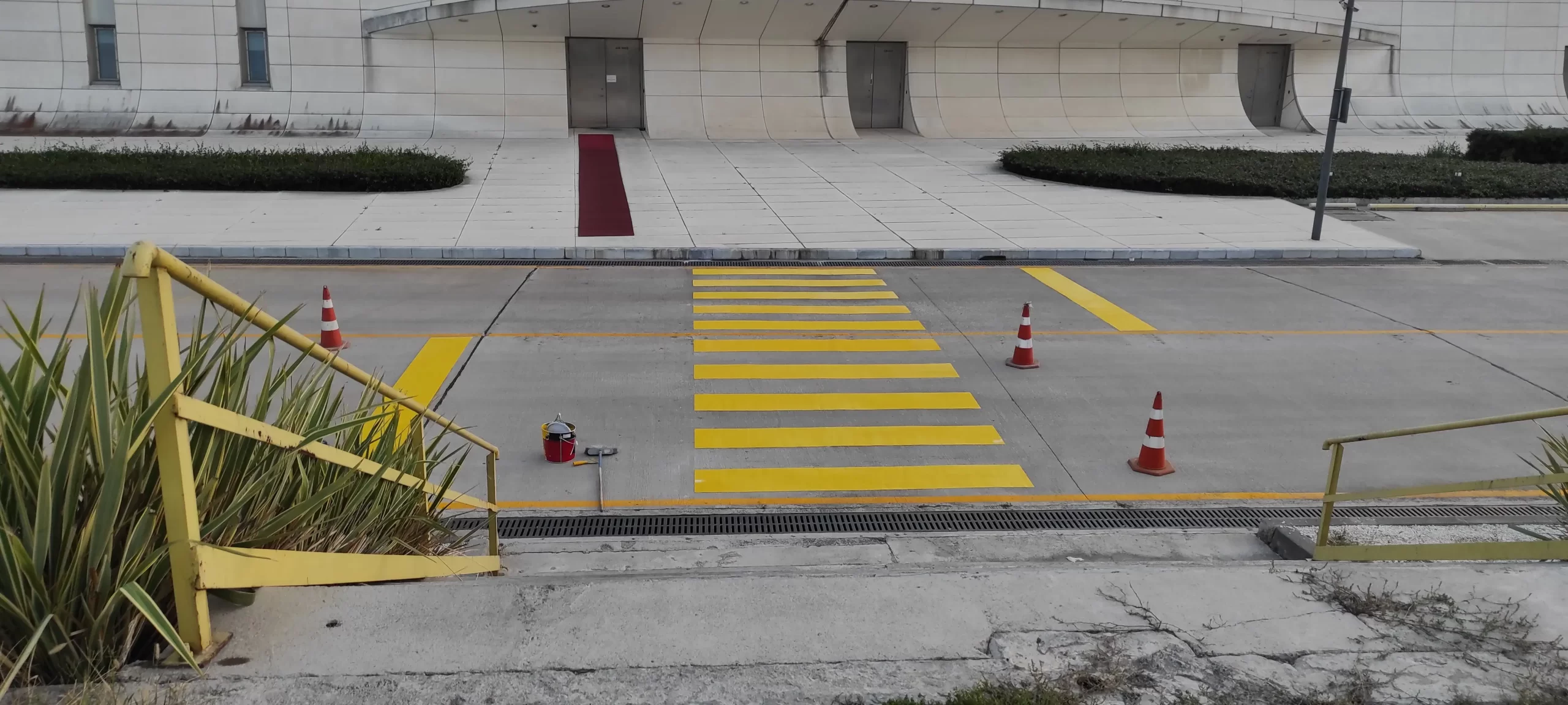 MMA Esaslı Çift Komponent Yol Çizgi Boyası Uygulamaları