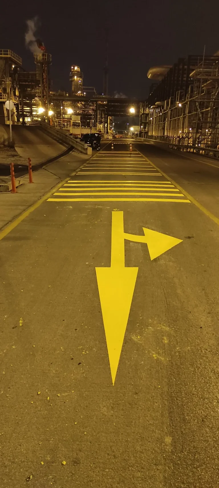 MMA Esaslı Çift Komponent Yol Çizgi Boyası Uygulamaları