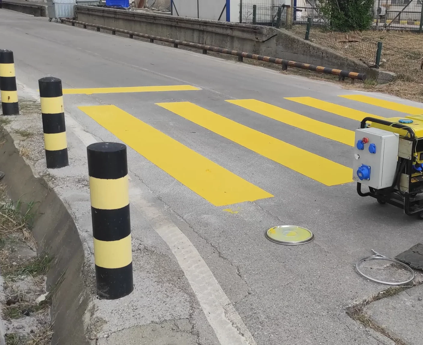 MMA Esaslı Çift Komponent Yol Çizgi Boyası Uygulamaları