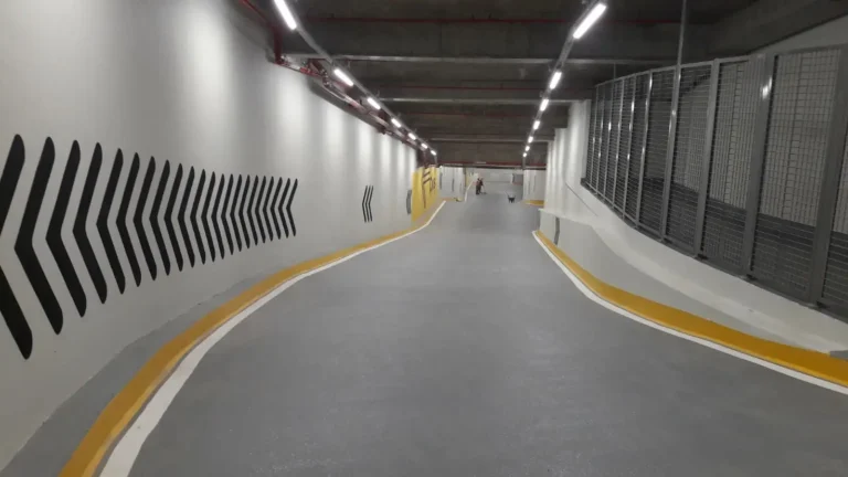 Kapalı Otopark Duvar Boyama