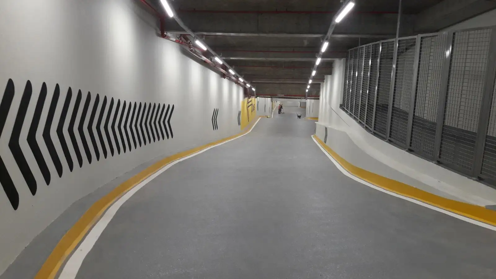 Kapalı Otopark Duvar Boyama