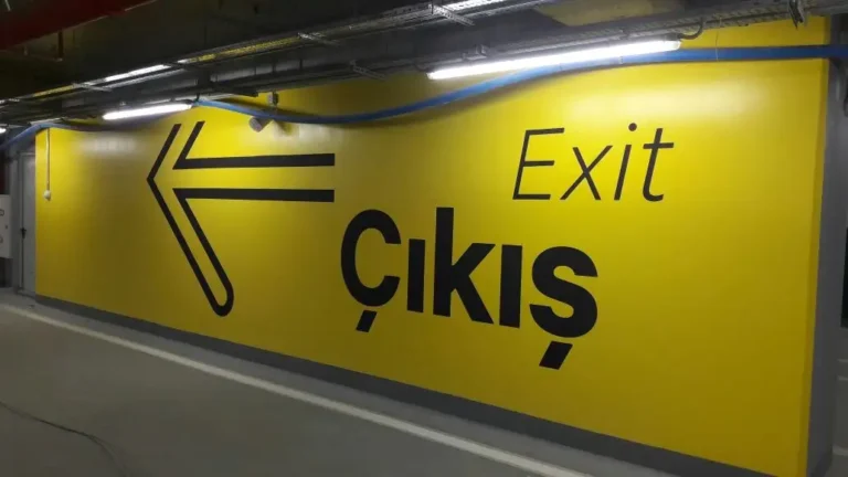 Kapalı Otopark Duvar Boyama