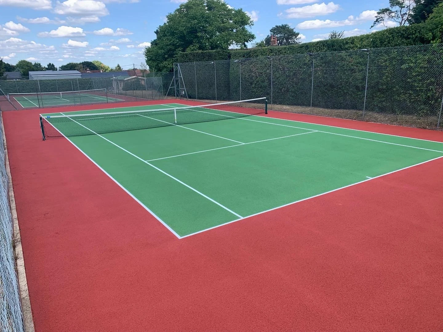 Profesyonel Tenis Kort Çizgileri